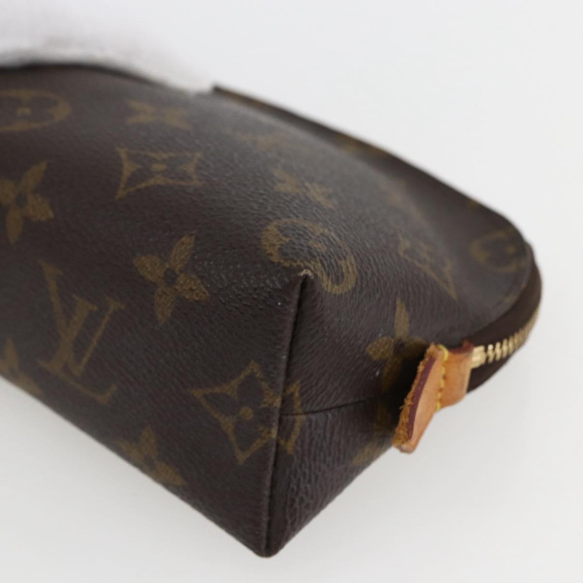 LOUIS VUITTON Monogram Pochette Cosmetic PM Pouch M43998 LV Auth 169828