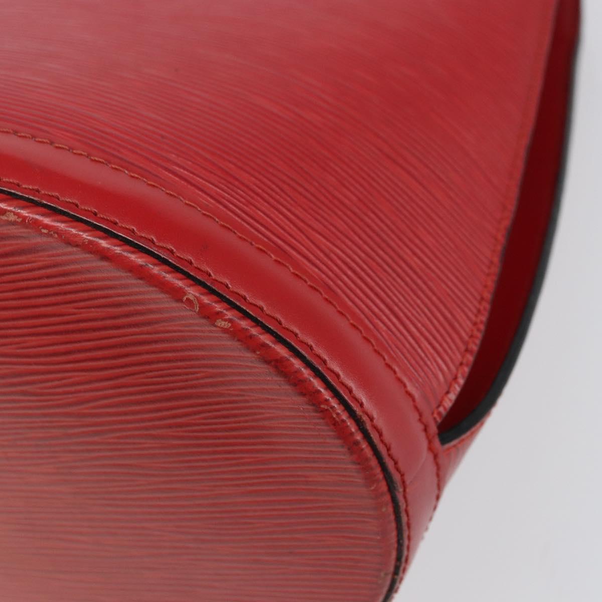 LOUIS VUITTON Epi Cluny Shoulder Bag Red M52257 LV Auth 169849