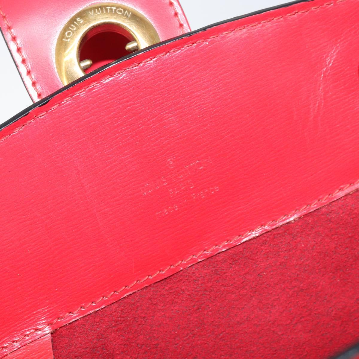 LOUIS VUITTON Epi Cluny Shoulder Bag Red M52257 LV Auth 169849