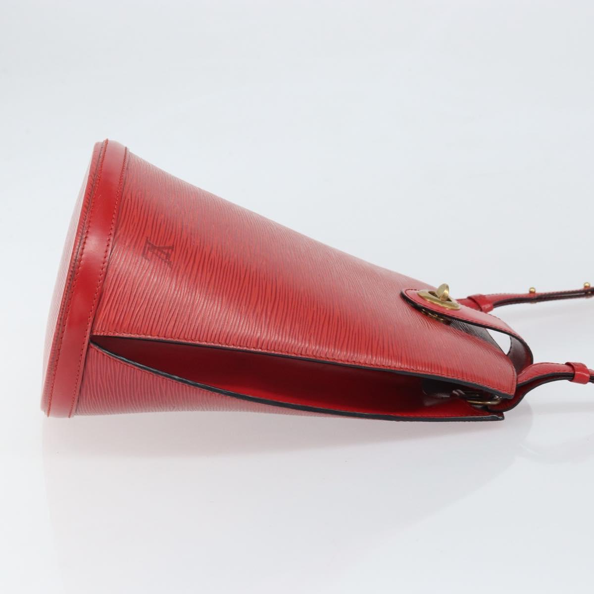 LOUIS VUITTON Epi Cluny Shoulder Bag Red M52257 LV Auth 169849