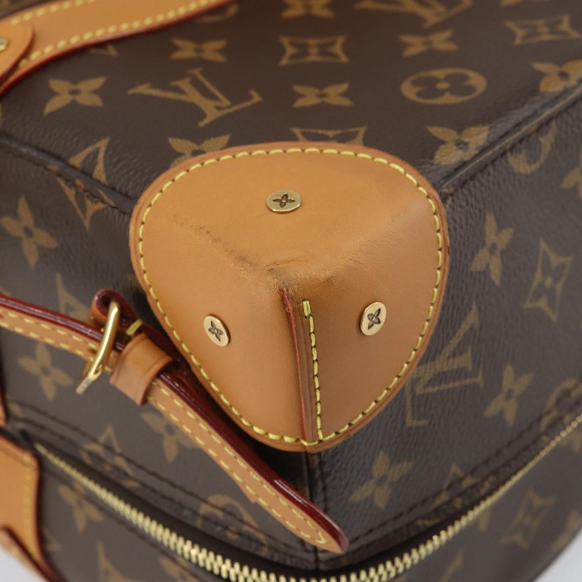LOUIS VUITTON Monogram Soft Trunk Backpack MM Backpack M44749 LV Auth 169865SAM