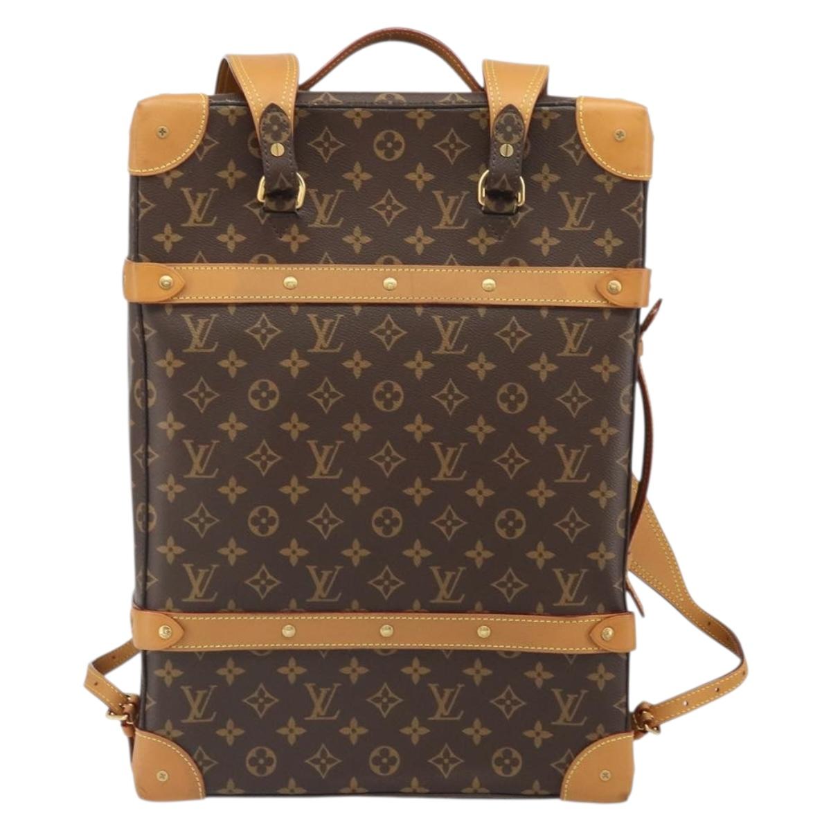 LOUIS VUITTON Monogram Soft Trunk Backpack MM Backpack M44749 LV Auth 169865SAM