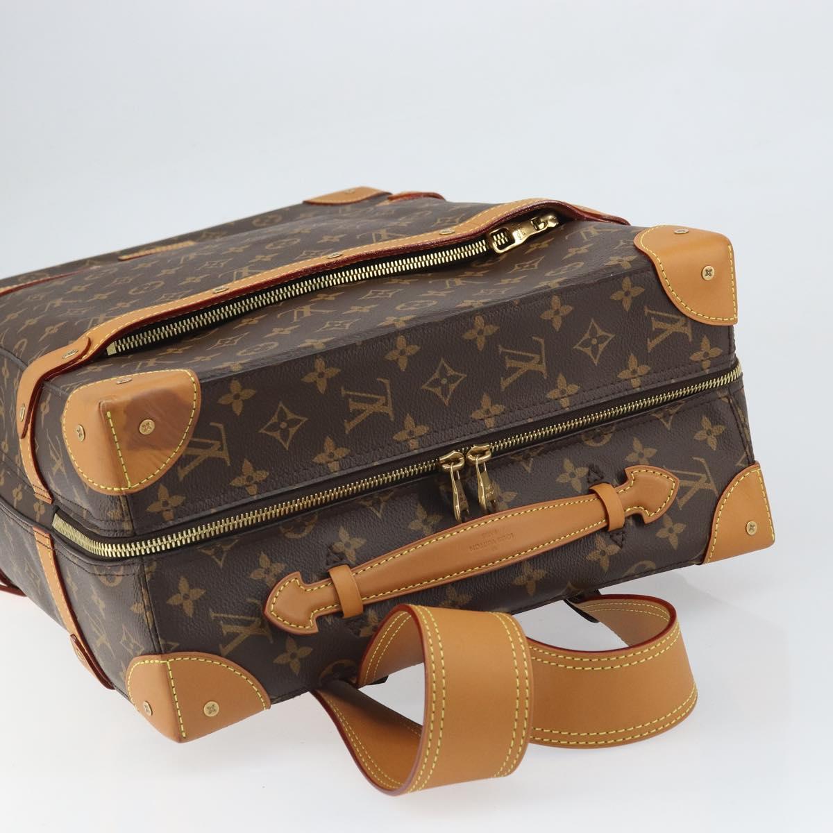 LOUIS VUITTON Monogram Soft Trunk Backpack MM Backpack M44749 LV Auth 169865SAM