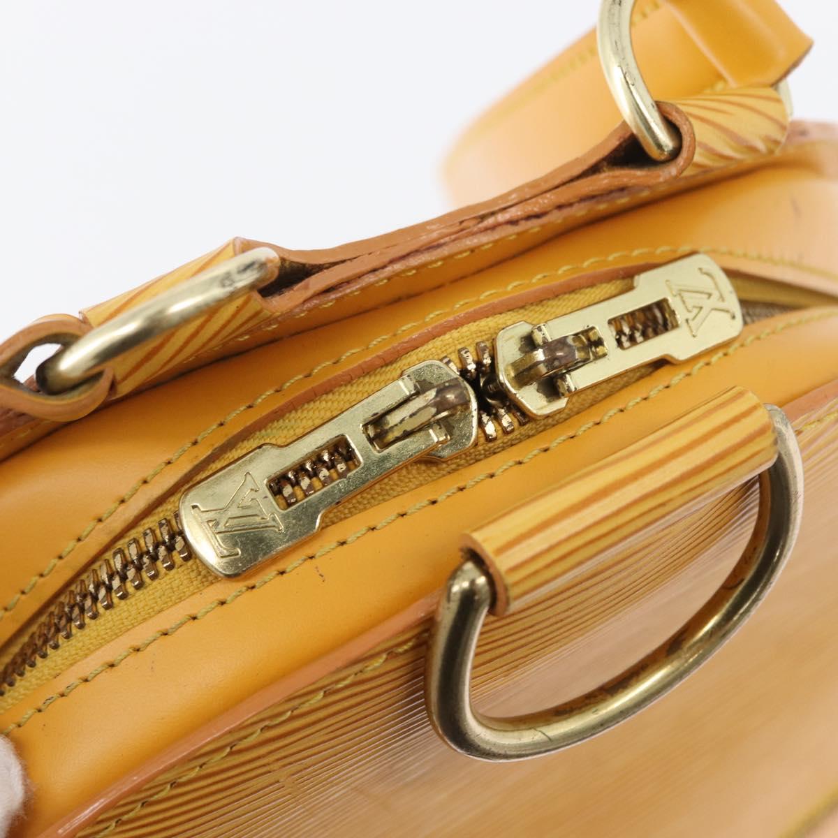 LOUIS VUITTON Epi Mabillon Backpack Yellow M52239 LV Auth 169867A