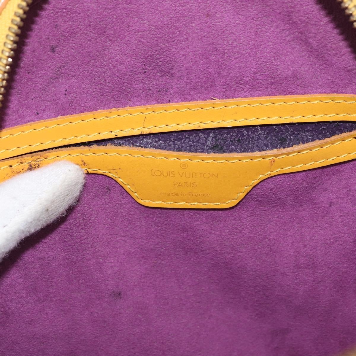 LOUIS VUITTON Epi Mabillon Backpack Yellow M52239 LV Auth 169867A