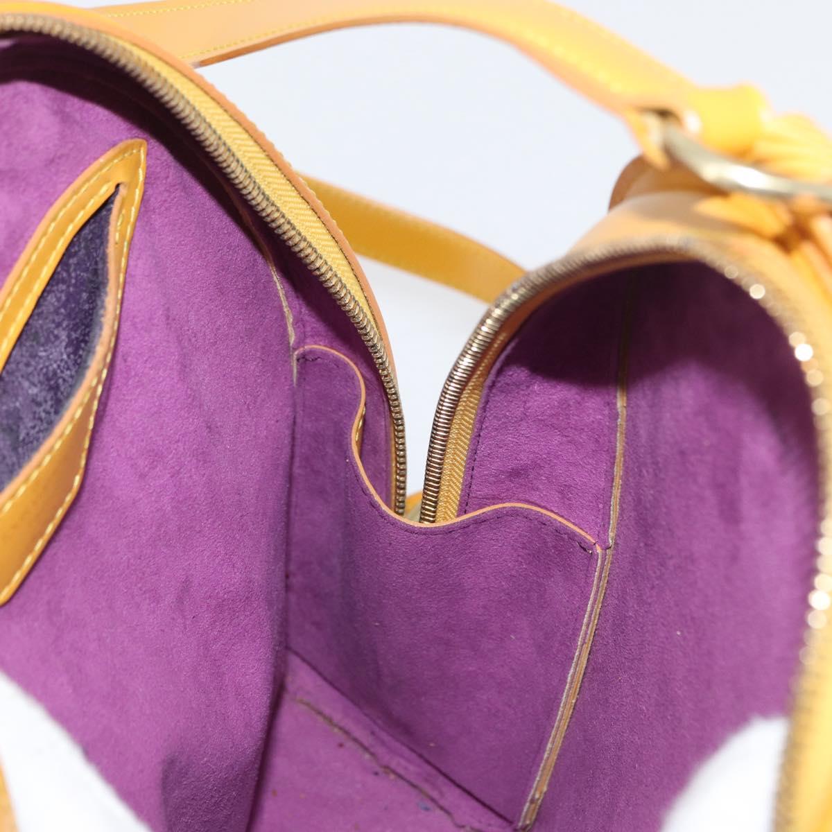 LOUIS VUITTON Epi Mabillon Backpack Yellow M52239 LV Auth 169867A