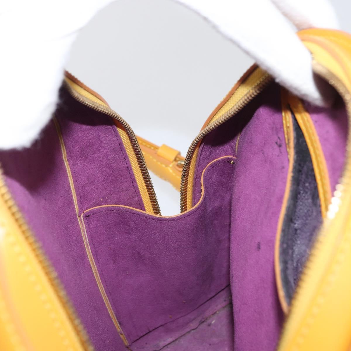 LOUIS VUITTON Epi Mabillon Backpack Yellow M52239 LV Auth 169867A