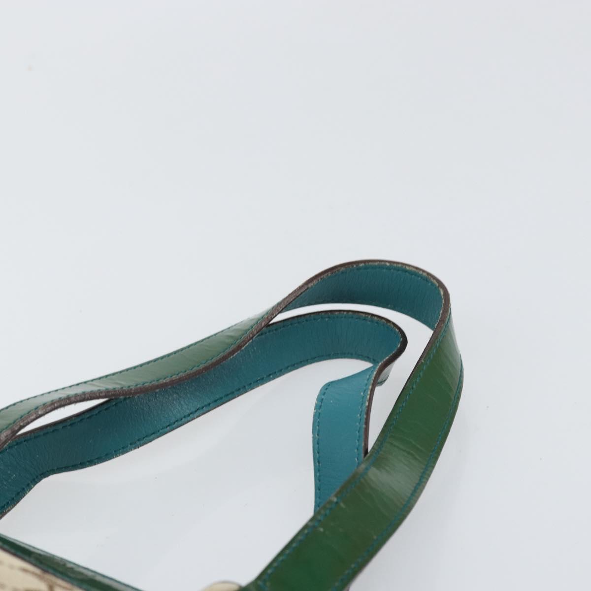 GUCCI Abbey GG Canvas Hand Bag Beige Gold 141471 Auth 169868