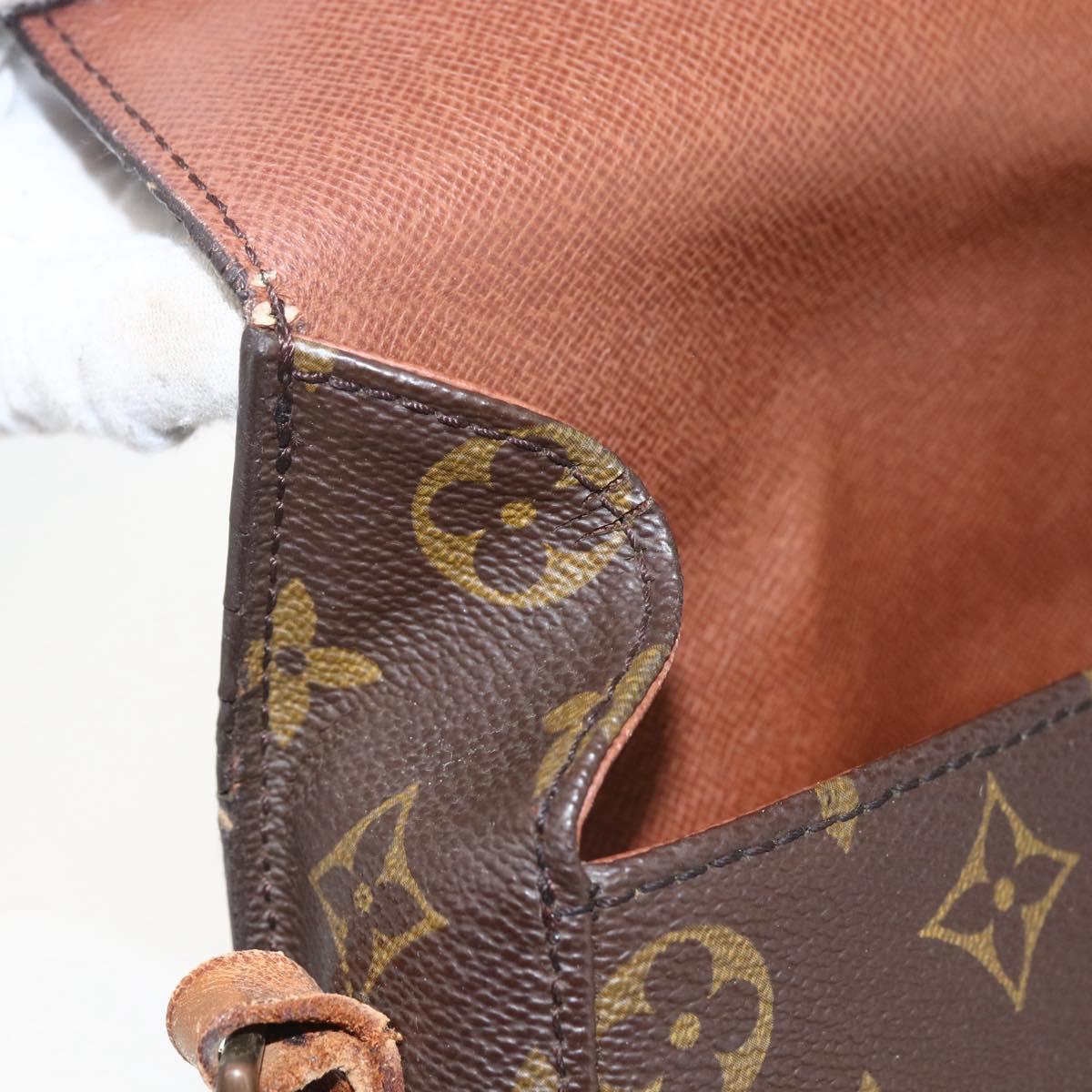 LOUIS VUITTON Monogram Saint Cloud MM Shoulder Bag M51243 LV Auth 169871