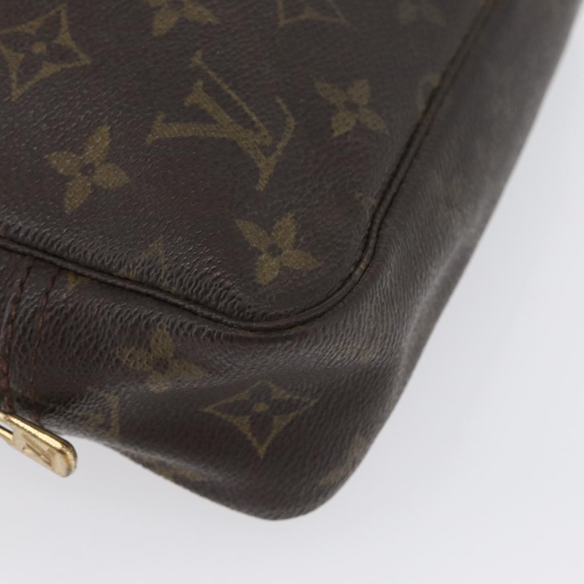 LOUIS VUITTON Monogram Trousse Toilette 23 Clutch Bag M47524 LV Auth 169872