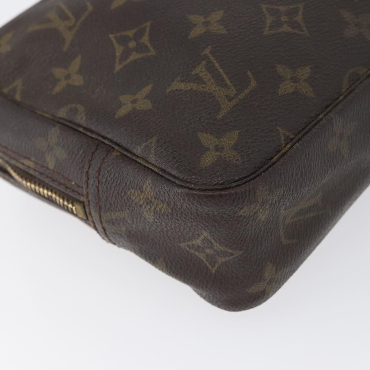 LOUIS VUITTON Monogram Trousse Toilette 23 Clutch Bag M47524 LV Auth 169872