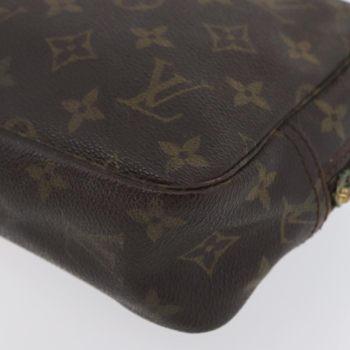 LOUIS VUITTON Monogram Trousse Toilette 23 Clutch Bag M47524 LV Auth 169872