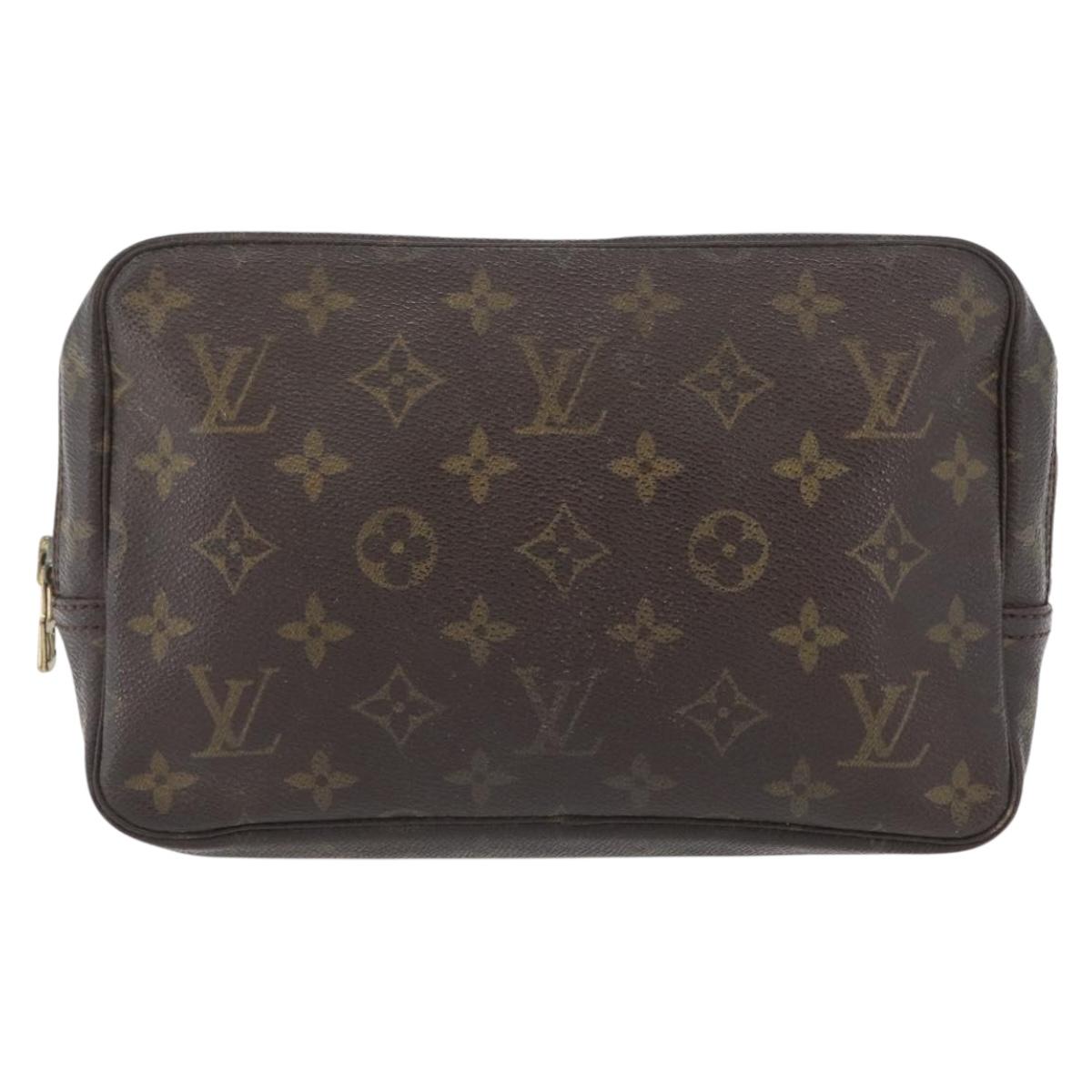 LOUIS VUITTON Monogram Trousse Toilette 23 Clutch Bag M47524 LV Auth 169872