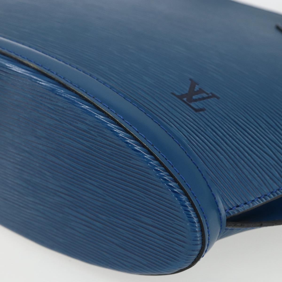 LOUIS VUITTON Epi Saint Jacques Shoulder Bag Blue M52275 LV Auth 169873