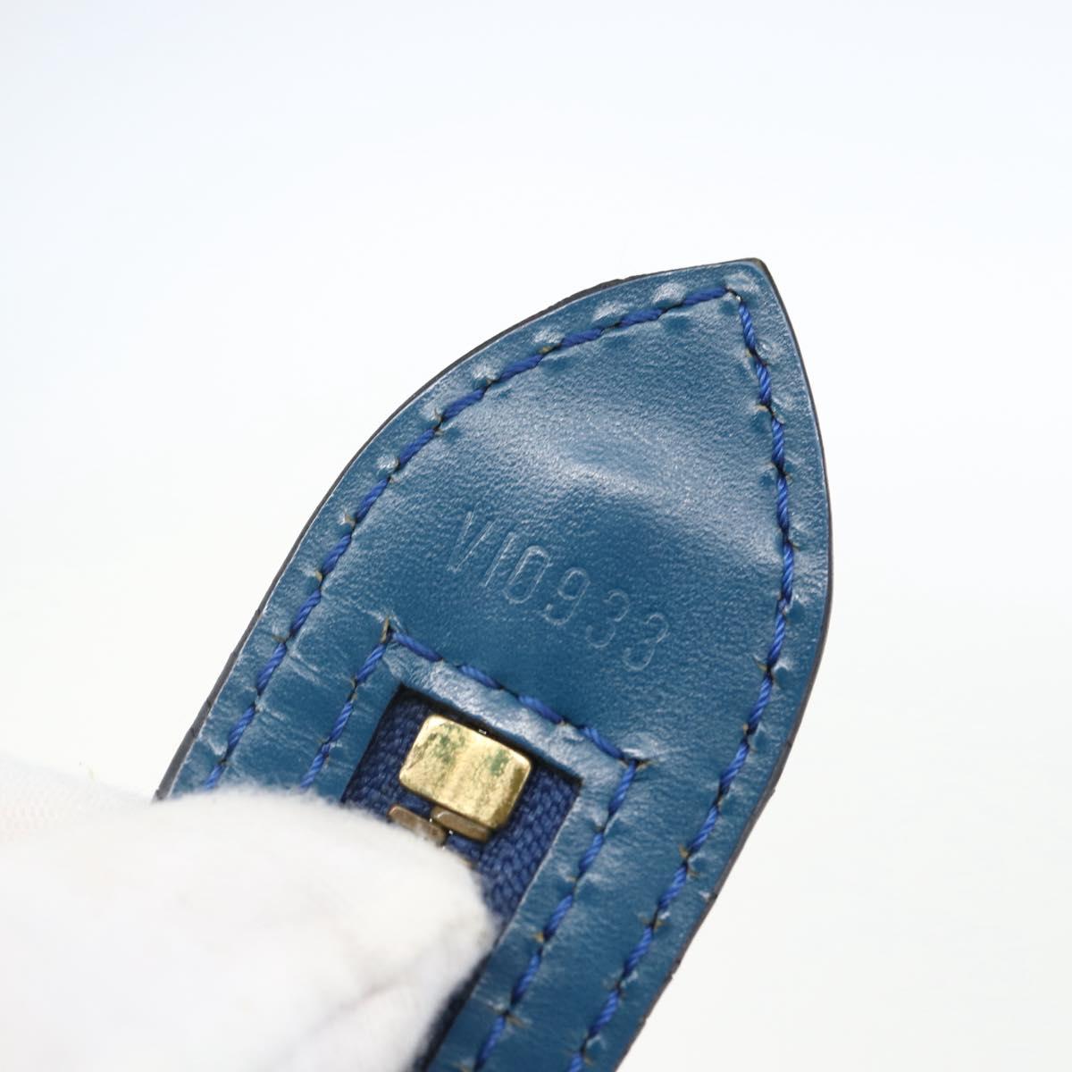 LOUIS VUITTON Epi Saint Jacques Shoulder Bag Blue M52275 LV Auth 169873