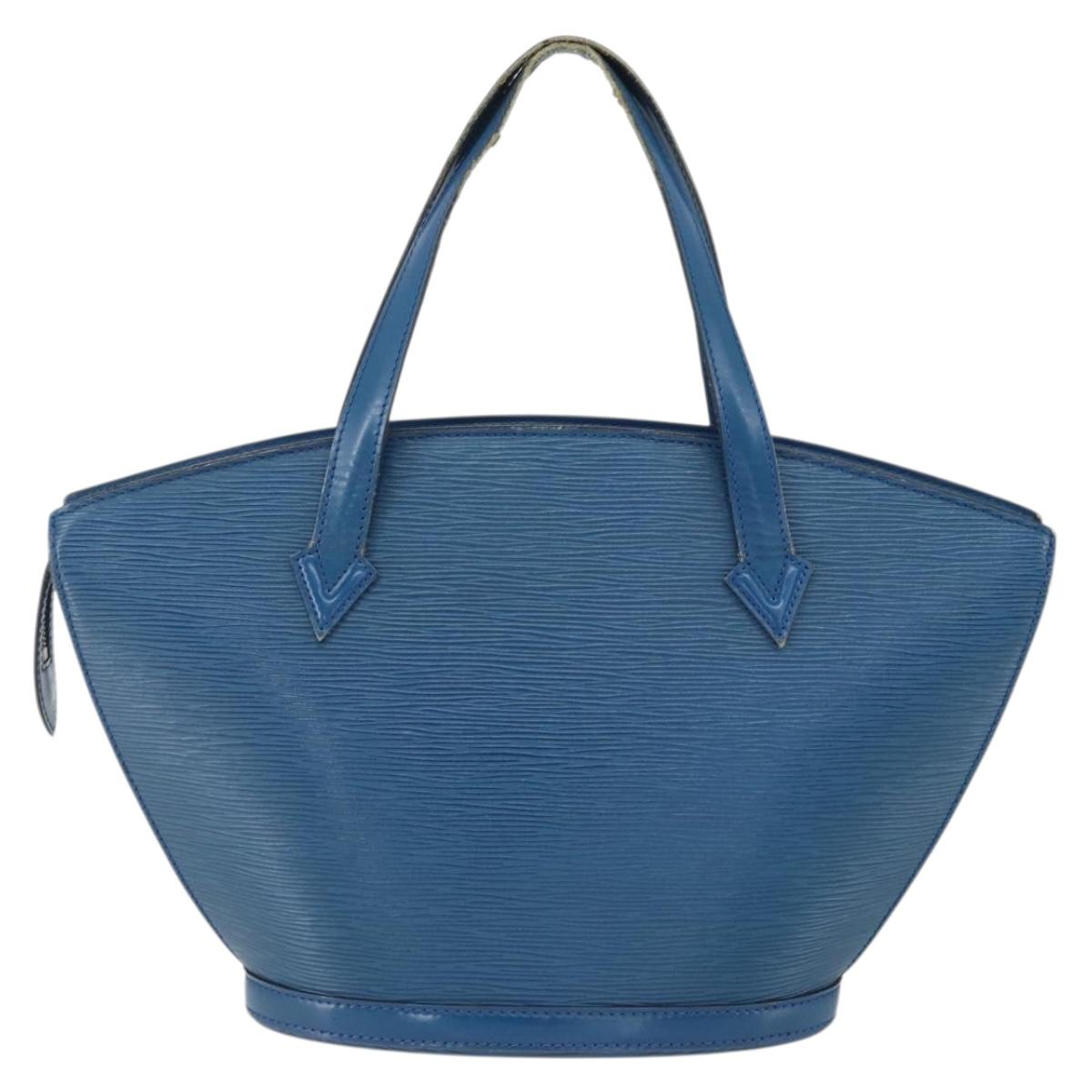 LOUIS VUITTON Epi Saint Jacques Shoulder Bag Blue M52275 LV Auth 169873