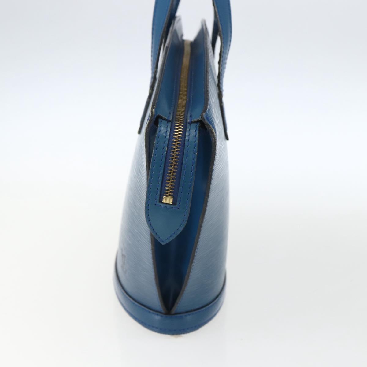 LOUIS VUITTON Epi Saint Jacques Shoulder Bag Blue M52275 LV Auth 169873