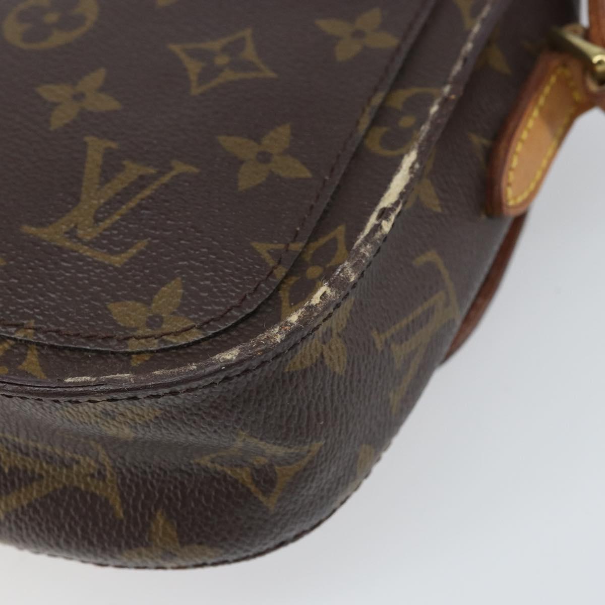 LOUIS VUITTON Monogram Saint Cloud PM Shoulder Bag M51244 LV Auth 169880