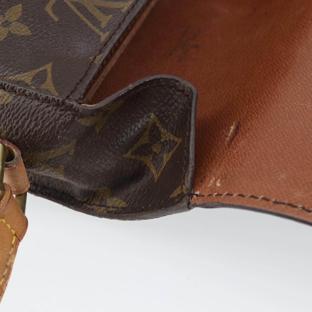 LOUIS VUITTON Monogram Saint Cloud PM Shoulder Bag M51244 LV Auth 169880