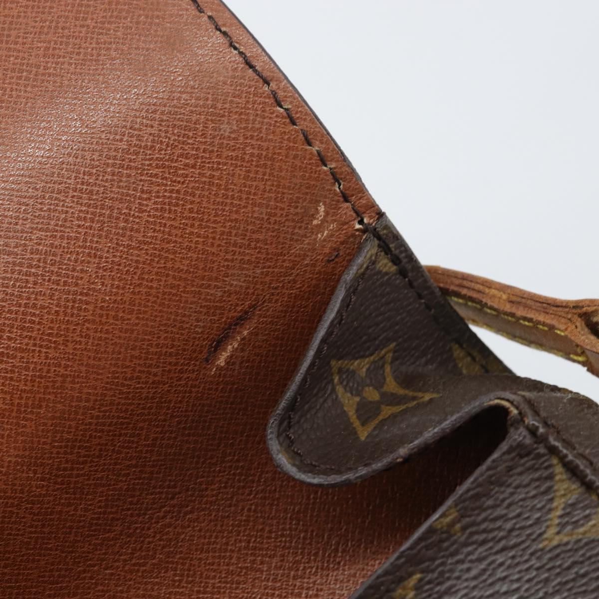 LOUIS VUITTON Monogram Saint Cloud PM Shoulder Bag M51244 LV Auth 169880