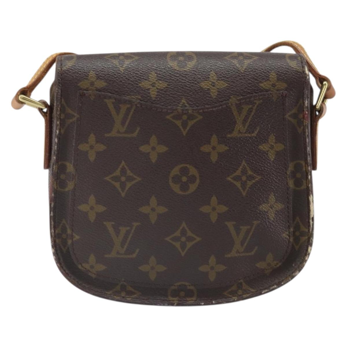 LOUIS VUITTON Monogram Saint Cloud PM Shoulder Bag M51244 LV Auth 169880