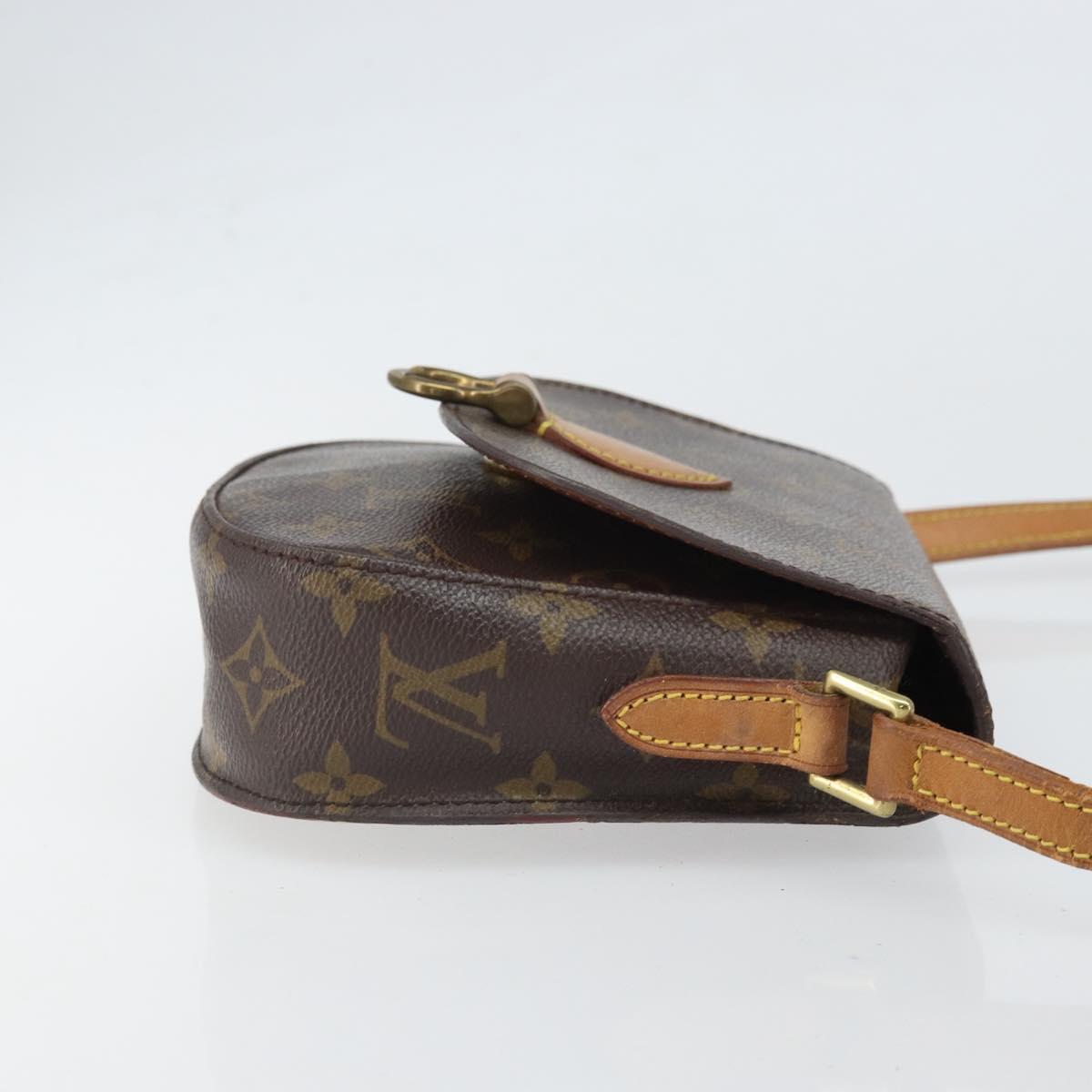 LOUIS VUITTON Monogram Saint Cloud PM Shoulder Bag M51244 LV Auth 169880