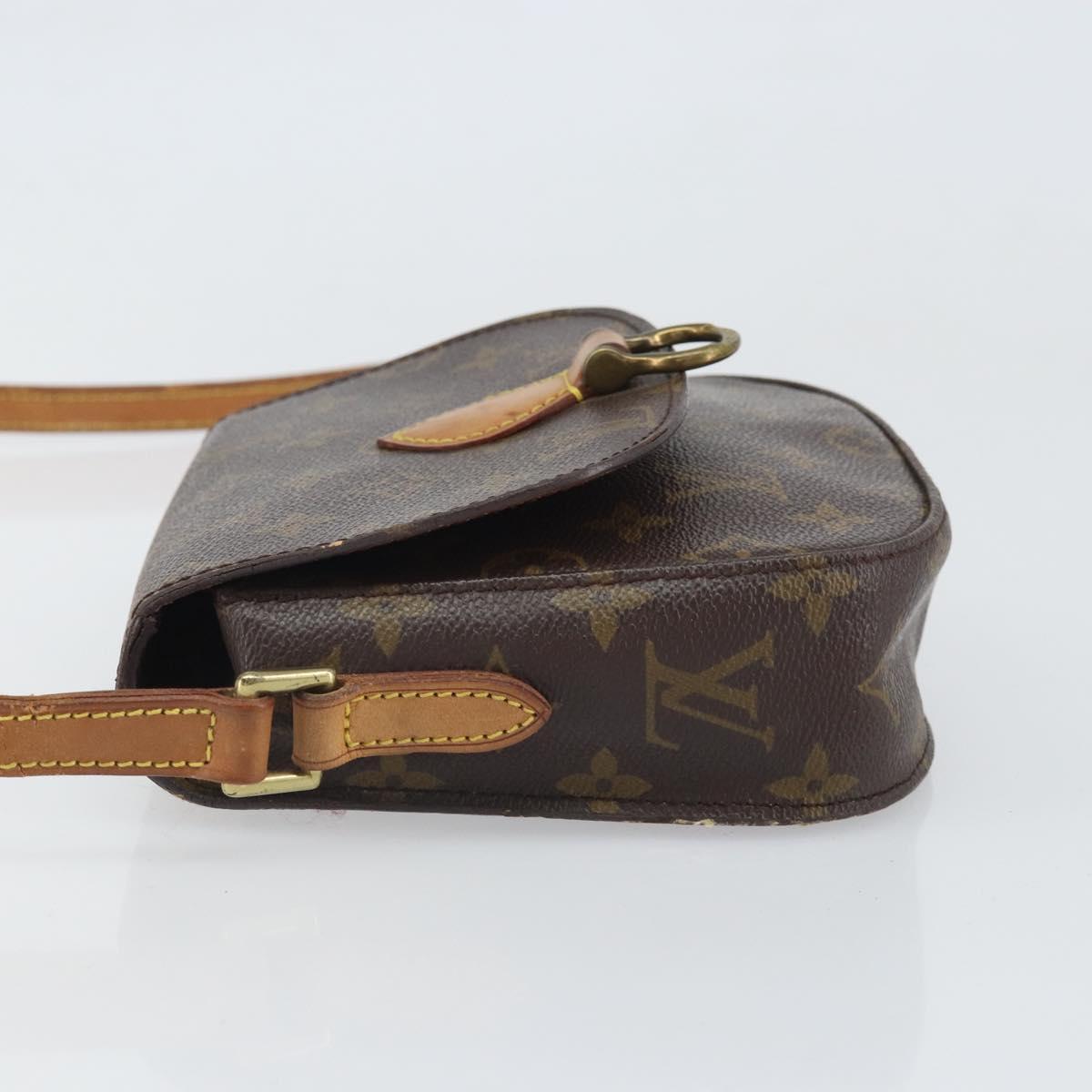 LOUIS VUITTON Monogram Saint Cloud PM Shoulder Bag M51244 LV Auth 169880