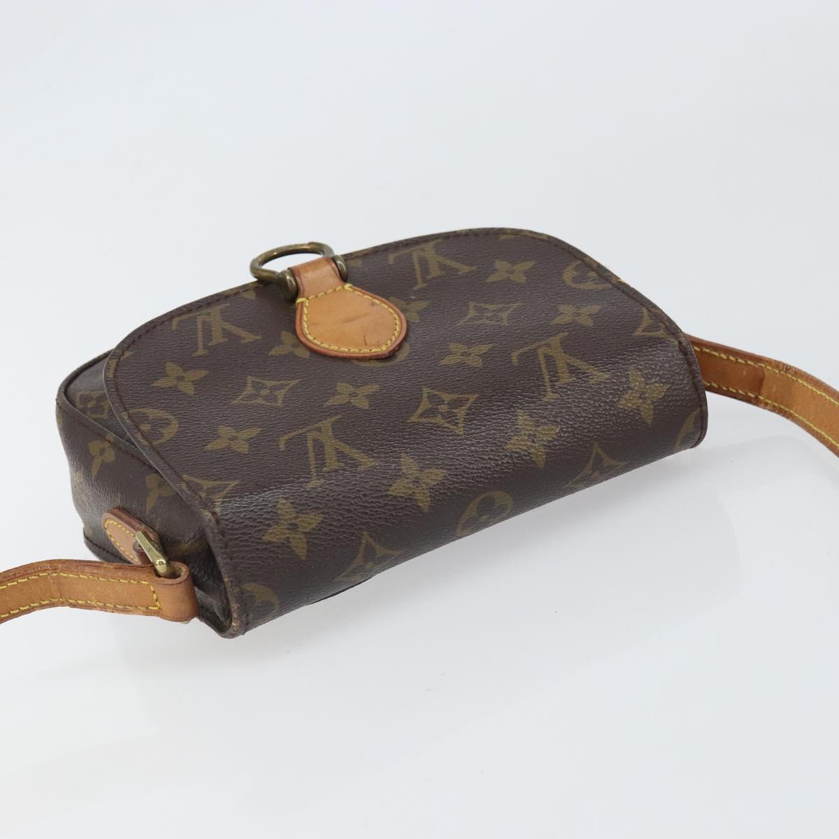 LOUIS VUITTON Monogram Saint Cloud PM Shoulder Bag M51244 LV Auth 169880