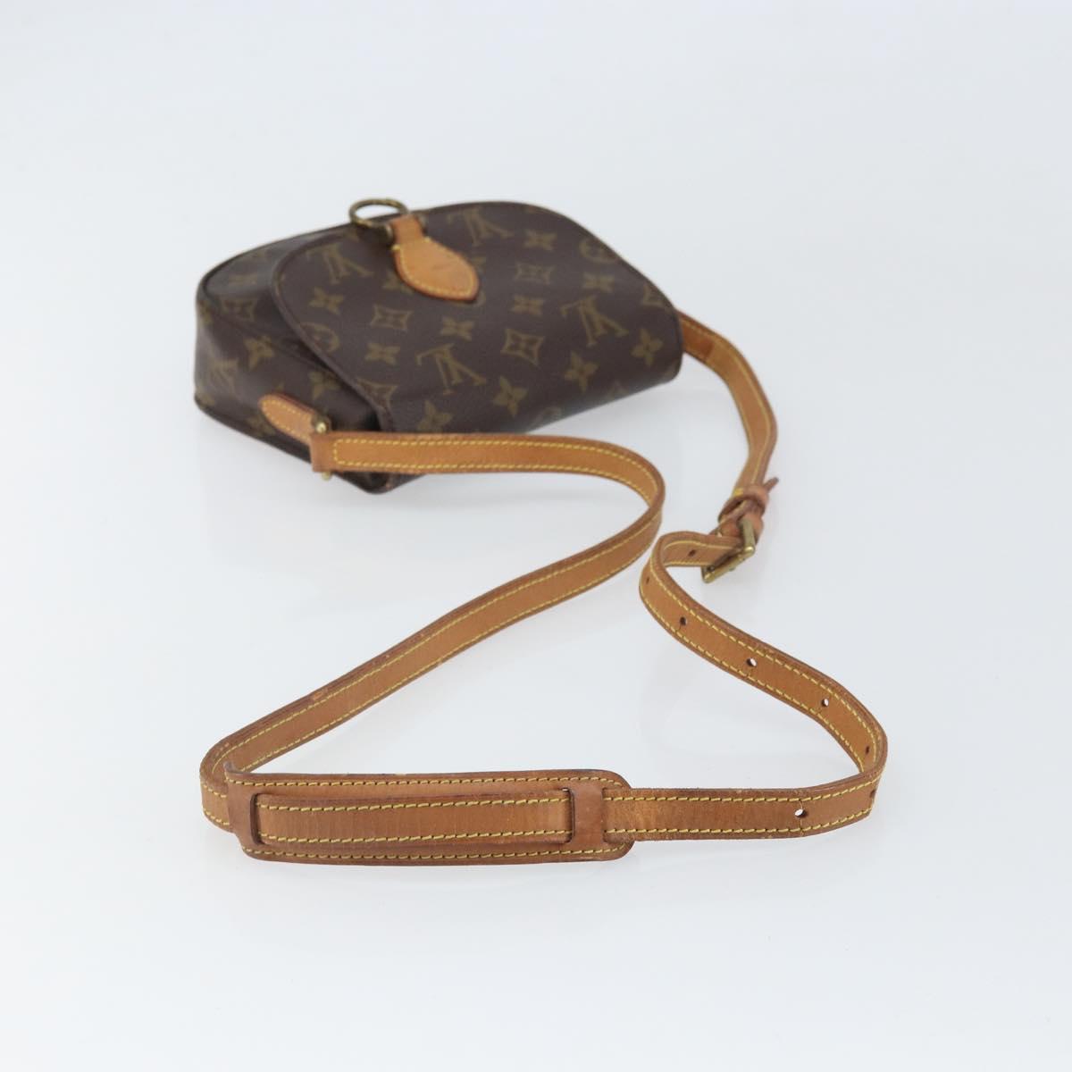 LOUIS VUITTON Monogram Saint Cloud PM Shoulder Bag M51244 LV Auth 169880