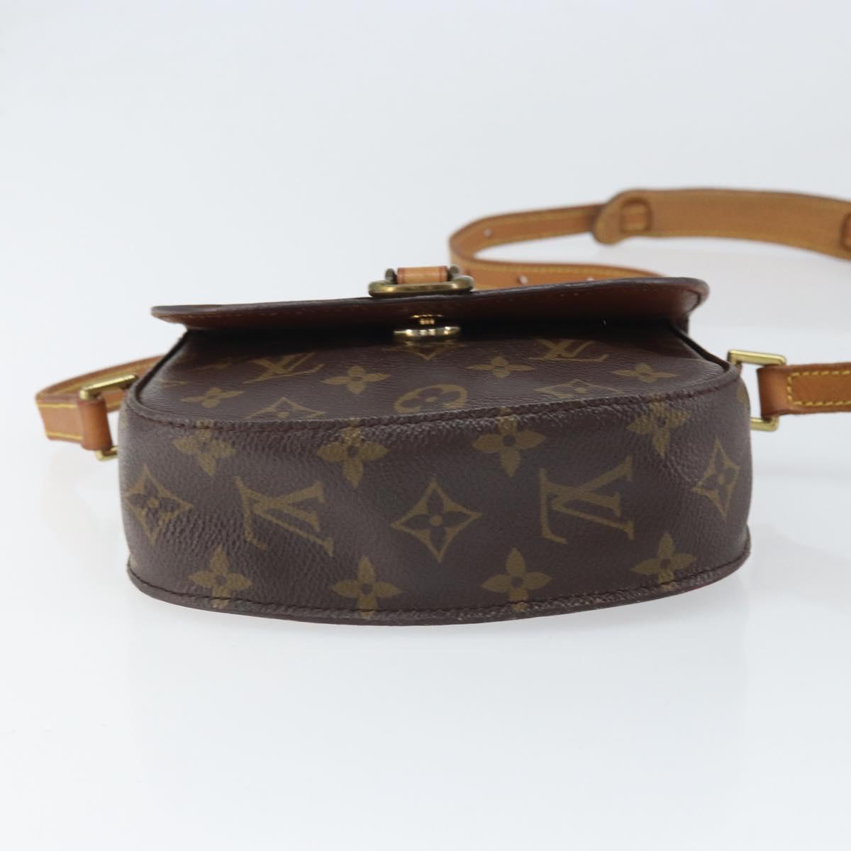 LOUIS VUITTON Monogram Saint Cloud PM Shoulder Bag M51244 LV Auth 169880