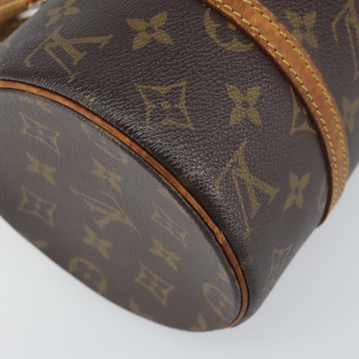 LOUIS VUITTON Monogram Papillon 26 Hand Bag M51386 LV Auth 169883