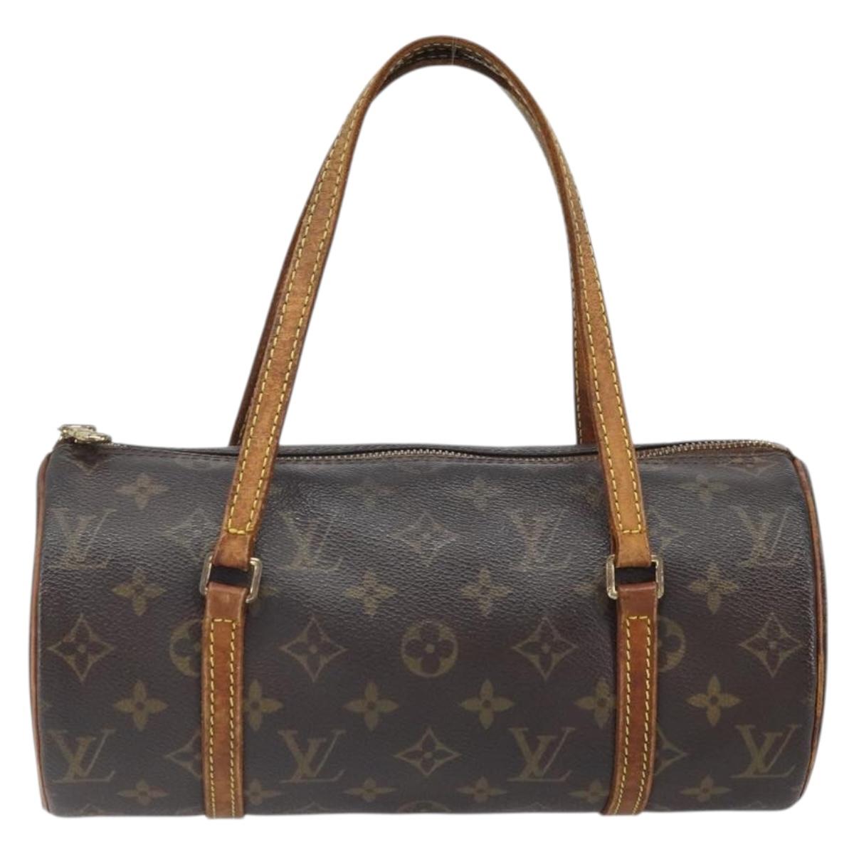 LOUIS VUITTON Monogram Papillon 26 Hand Bag M51386 LV Auth 169883