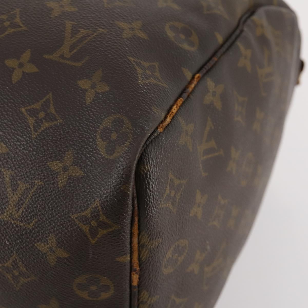 LOUIS VUITTON Monogram Keepall 50 Boston Bag M41426 LV Auth 169886