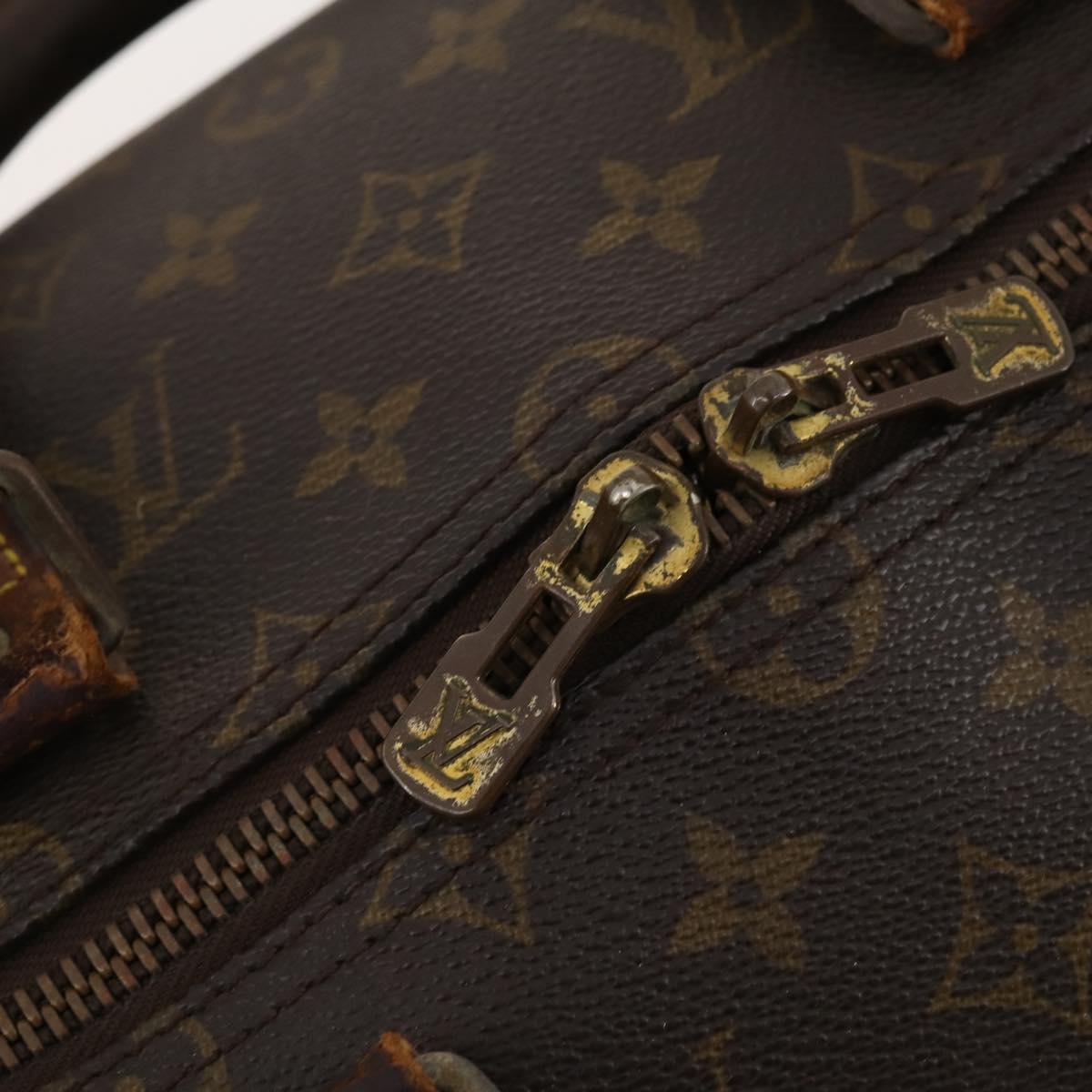 LOUIS VUITTON Monogram Keepall 50 Boston Bag M41426 LV Auth 169886