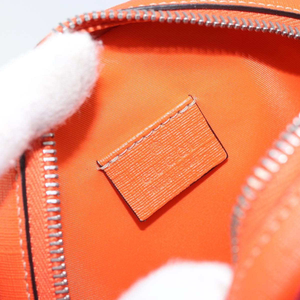 GUCCI GG Supreme Children's Hedgehog Bag PVC Beige Silver 580428 Auth 169901V