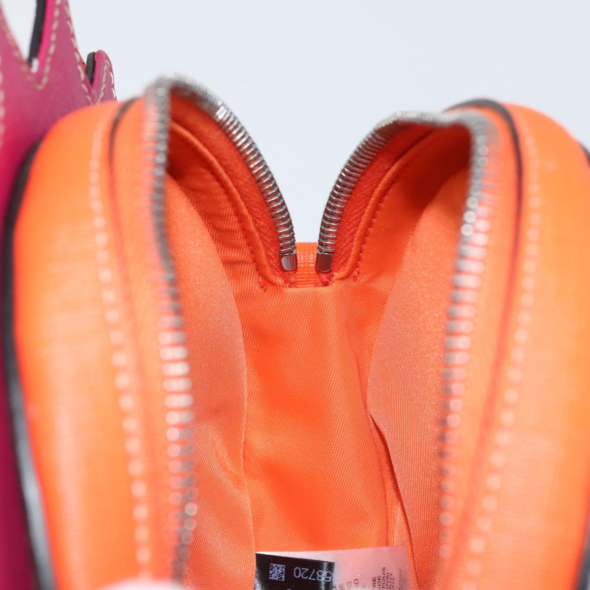 GUCCI GG Supreme Children's Hedgehog Bag PVC Beige Silver 580428 Auth 169901V