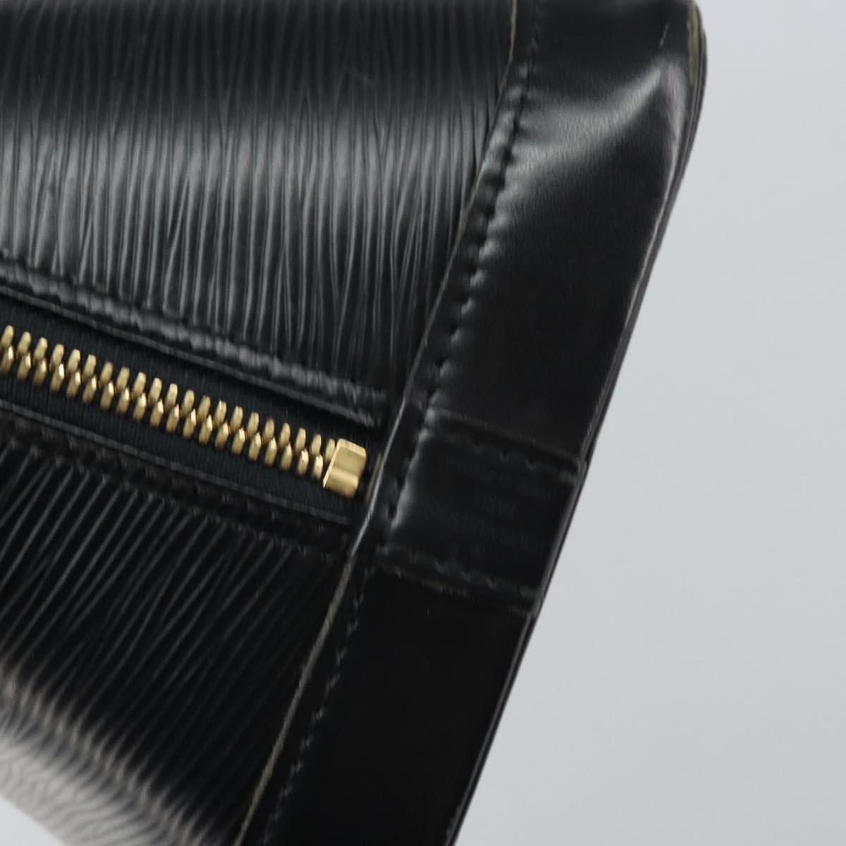 LOUIS VUITTON Epi Alma Hand Bag Noir Black M52142 LV Auth 169905