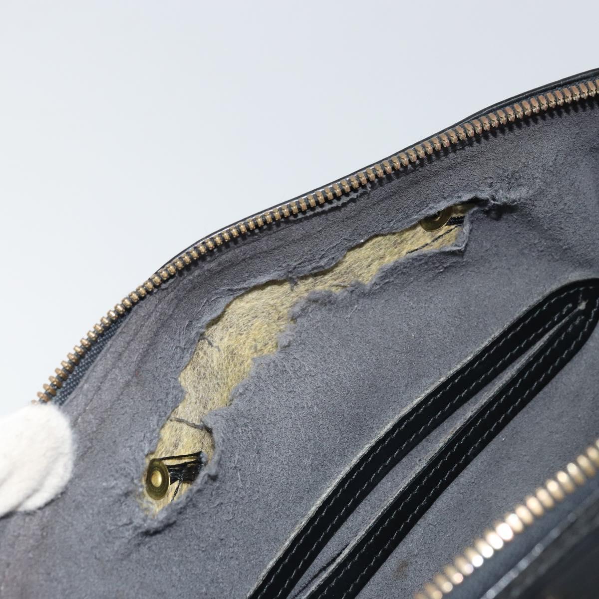 LOUIS VUITTON Epi Alma Hand Bag Noir Black M52142 LV Auth 169905