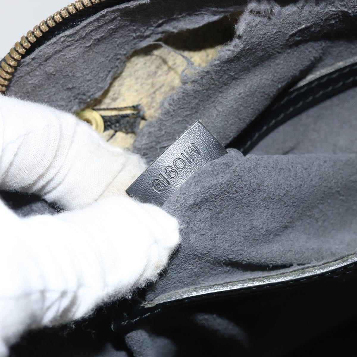 LOUIS VUITTON Epi Alma Hand Bag Noir Black M52142 LV Auth 169905