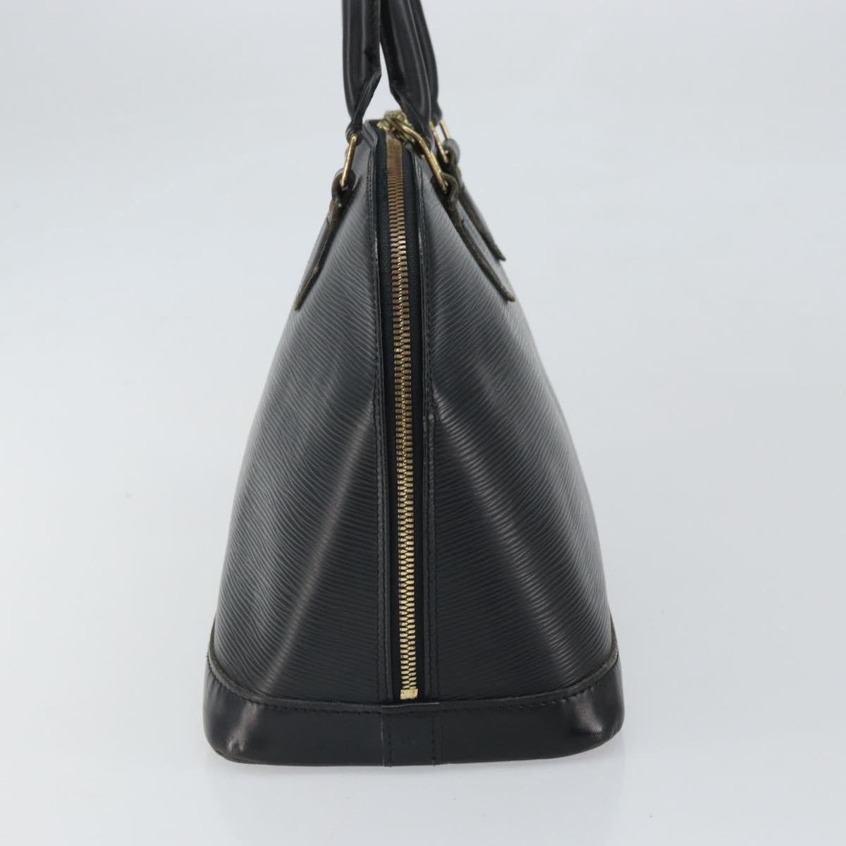 LOUIS VUITTON Epi Alma Hand Bag Noir Black M52142 LV Auth 169905
