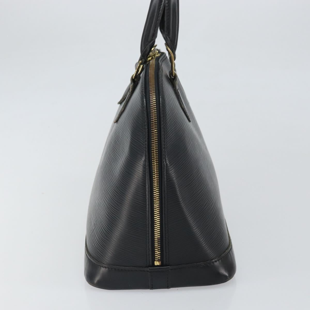 LOUIS VUITTON Epi Alma Hand Bag Noir Black M52142 LV Auth 169905