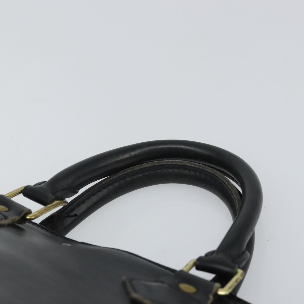 LOUIS VUITTON Epi Alma Hand Bag Noir Black M52142 LV Auth 169905