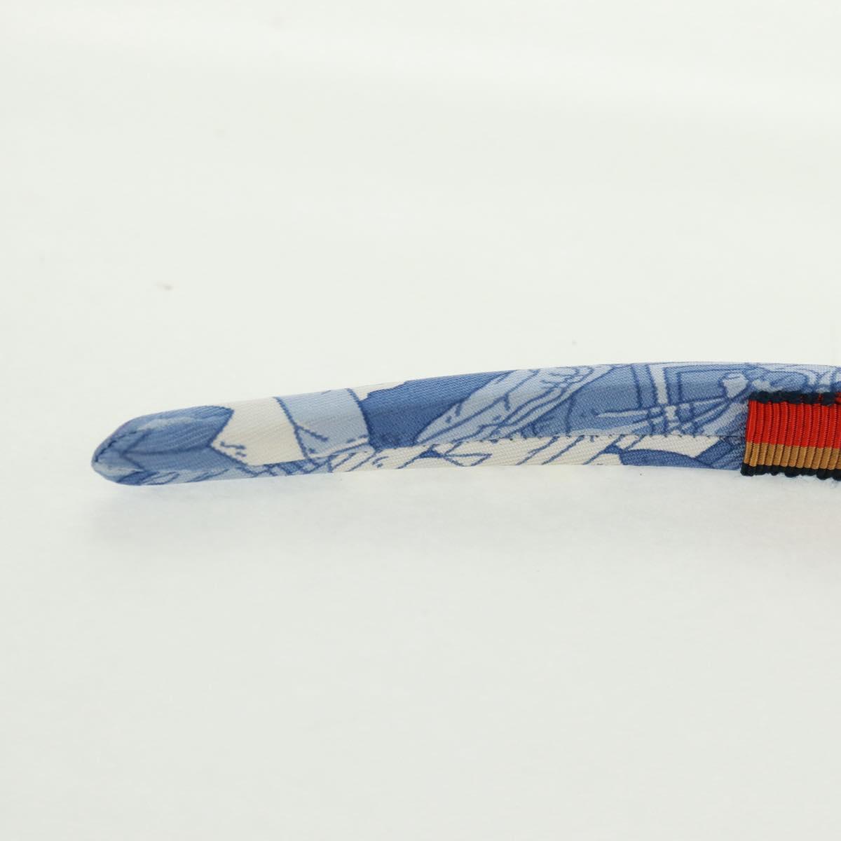 HERMES Elsa Katyusha Silk Blue Auth 169912SAV