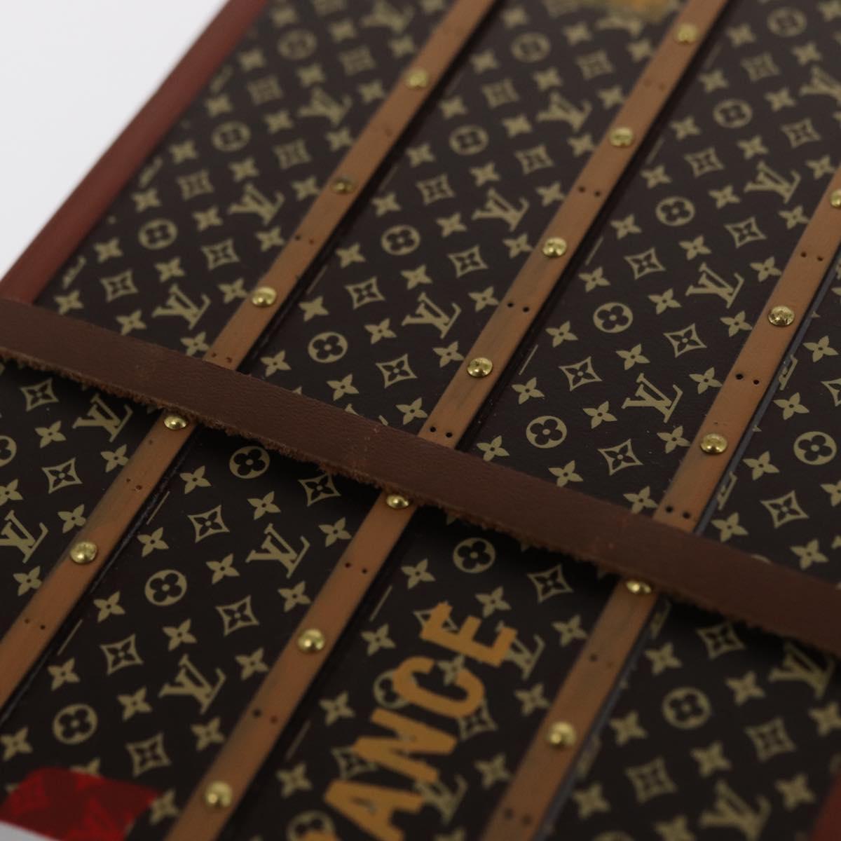 LOUIS VUITTON Miss France Paper Weight Brown M99408 LV Auth 169921