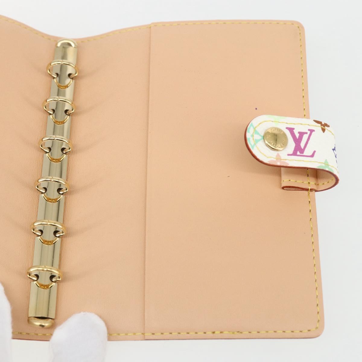 LOUIS VUITTON Multicolor Chibi Mushroom Agenda PM Cover R20958 LV Auth 169924SM
