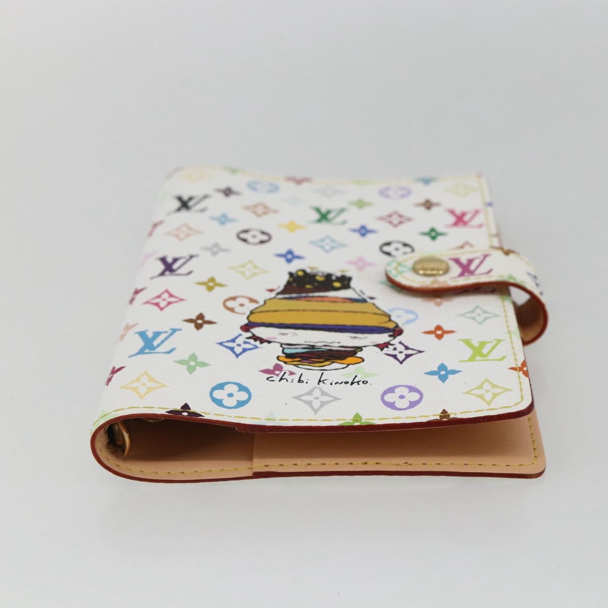 LOUIS VUITTON Multicolor Chibi Mushroom Agenda PM Cover R20958 LV Auth 169924SM