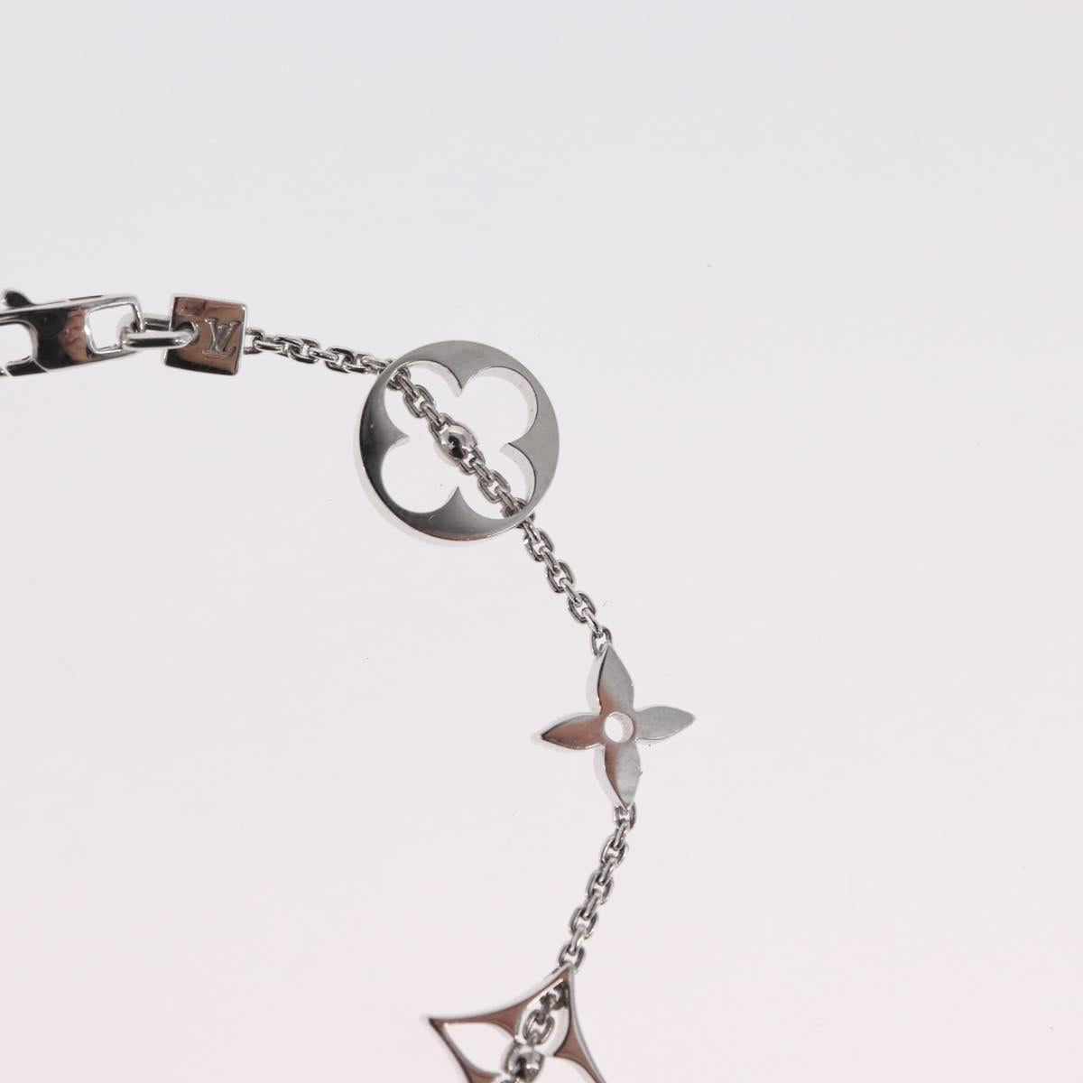 LOUIS VUITTON Brassle Monogram Links Bracelet 18K Gold 750 Q95011 Auth 169935SM