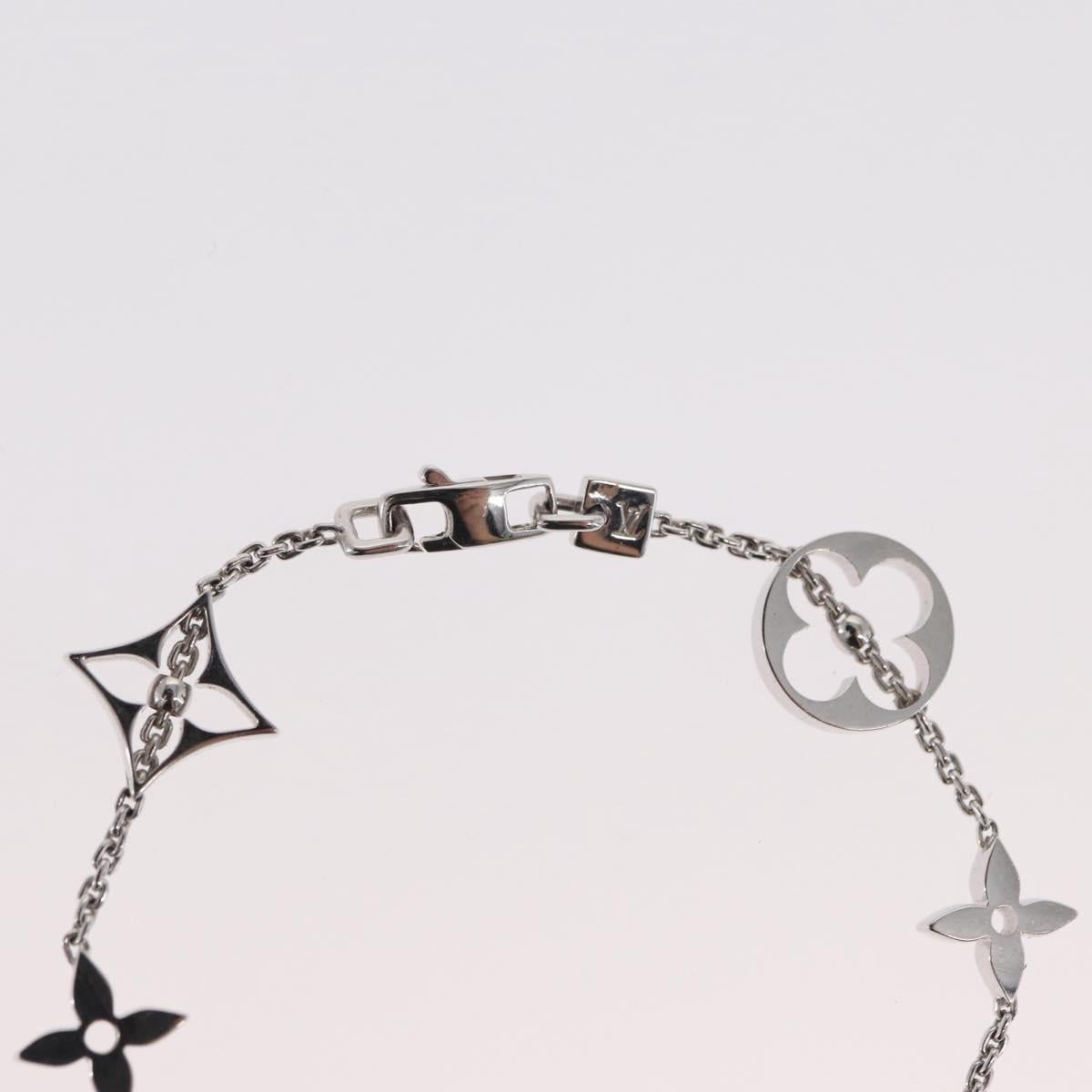 LOUIS VUITTON Brassle Monogram Links Bracelet 18K Gold 750 Q95011 Auth 169935SM