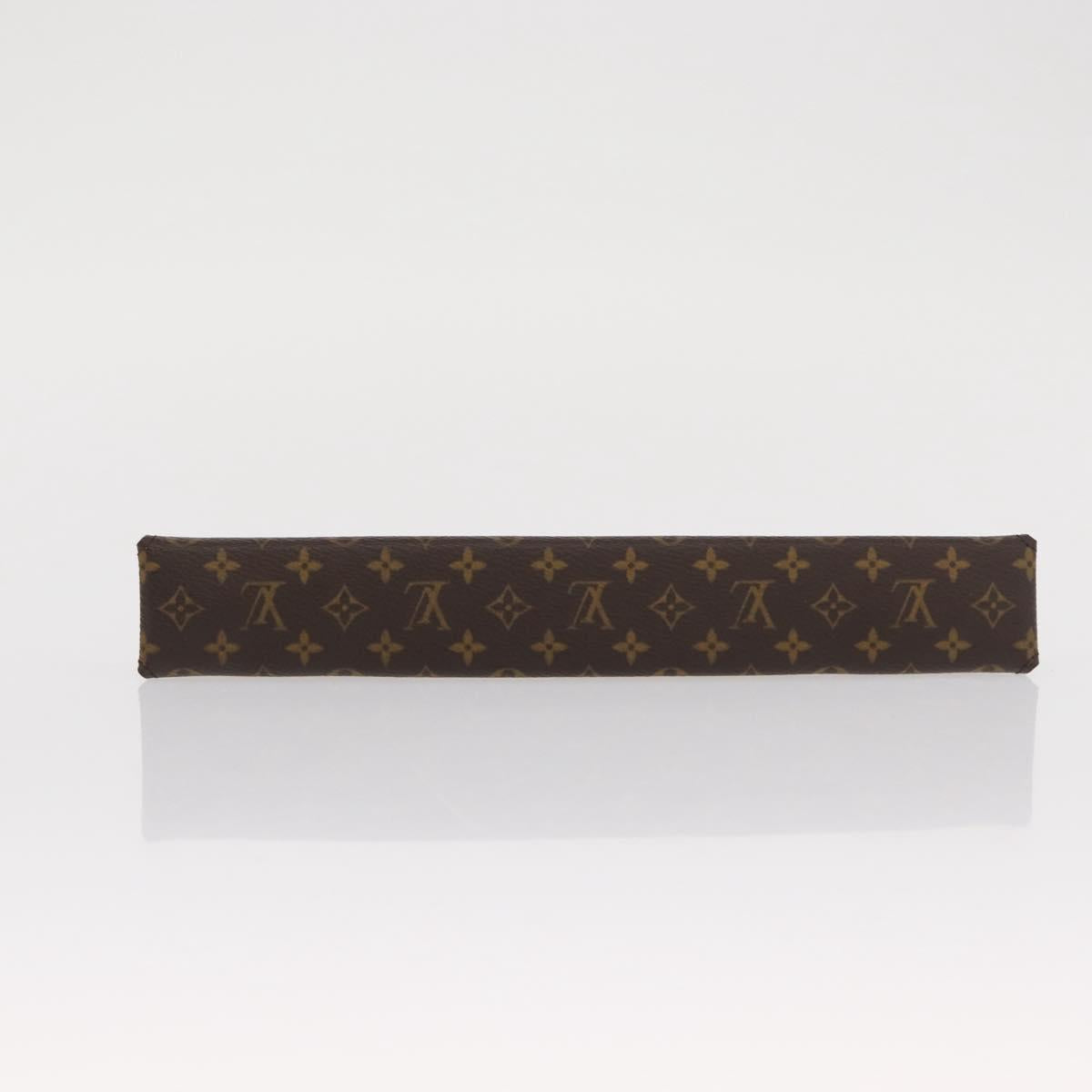 LOUIS VUITTON Brassle Monogram Links Bracelet 18K Gold 750 Q95011 Auth 169935SM