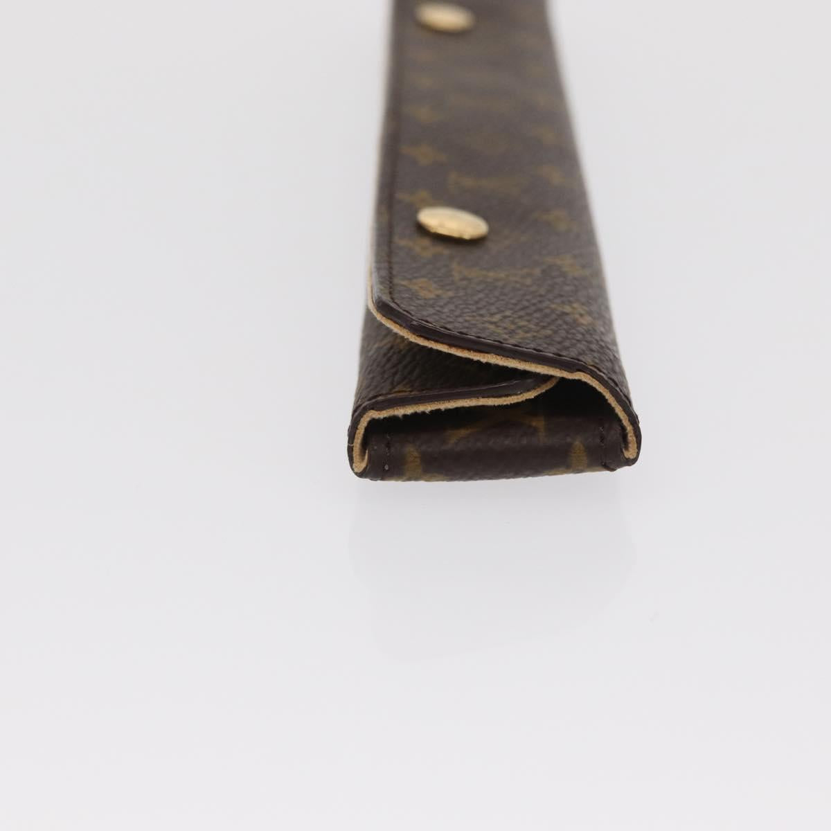 LOUIS VUITTON Brassle Monogram Links Bracelet 18K Gold 750 Q95011 Auth 169935SM